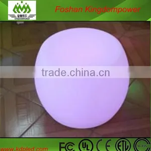 Rechargeable Battery Powered Plastic Illuminated Decorative Stool thumbnail-1