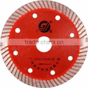 Guangjing Long Life 110mm Gold Turbo Blade Saw Blade Circular thumbnail-4