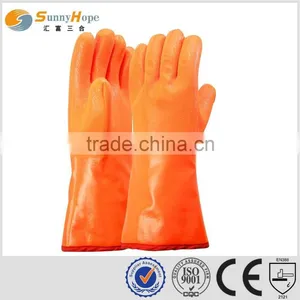 Sunnyhope Fluorescent Pvc Chemical Resistant Gloves thumbnail-1