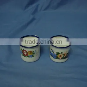 Printing Tea Cup Coffee Cup Enamel Mug thumbnail-6