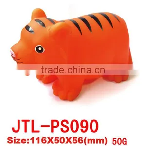 Plastic Rubber PVC Tiger Toys thumbnail-1