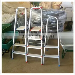Aluminium Straight Folding Ladder thumbnail-1