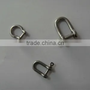 EUROPEAN TYPE STAINLESS STEEL SHACKLE thumbnail-1