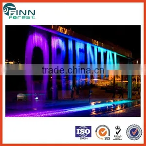 Digital Graphical Decorate Water Curtain Fountain thumbnail-1