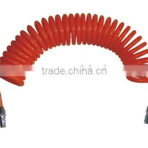 Pe Air Tube Spiral With Japanese Coupler 8mm*5mm 7.6m Used For Pneumatic Tools For Flexible Air Tube thumbnail-1