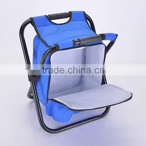 3 in 1 Cooler Backpack Chair With Padded Shoulder Strap thumbnail-4