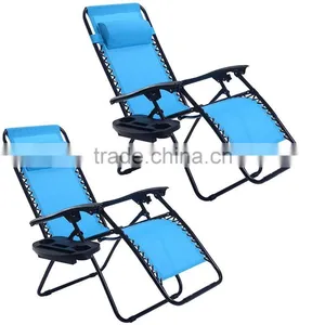 Classic Steel Tube Folding Adjustable Zero Gravity Chair thumbnail-5