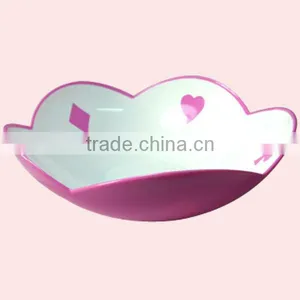 Food Grade Plastic Flower Shaped Salad /Snack Bowl thumbnail-1