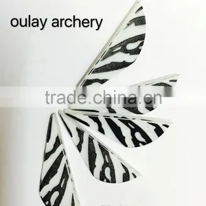 New HP Plastic Vanes Archery Rubber Vanes thumbnail-1