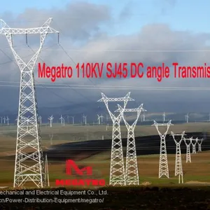 MEAGTRO 500KV Transmission Line ZB2 Modification Horizontal Type Suspension Tower thumbnail-1