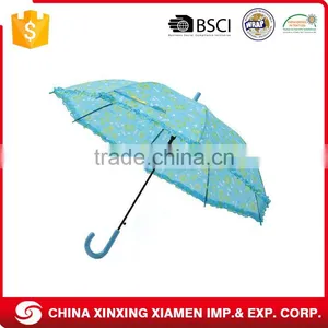 Auto Open Waterproof Straight Decorative Kid Standard Umbrella Specification thumbnail-1