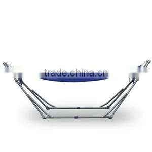 T33 Folded Warm Weather Mesh Fabric Double Portable Camping Hammock thumbnail-1