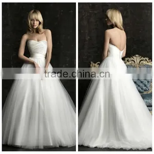 Sweetheart Bling Ball Gown Revealing Wedding Dress Pattern thumbnail-1