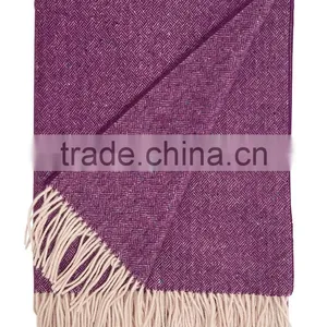 Buy High Quality Knitted Luxe Baby Cashmere Blankets thumbnail-6