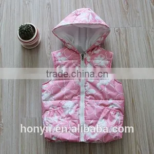 BABY'S KID'S HOODED PUFFY VEST thumbnail-1