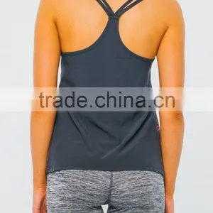 2016 New Fashion Women Fitness Yoga Wear Sexy Sports Tank Tops Manufacturer thumbnail-5