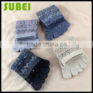 The Newest Personality Five Fingers Socks,Bohemia Pure Cotton Comfortable Toe Socks thumbnail-6