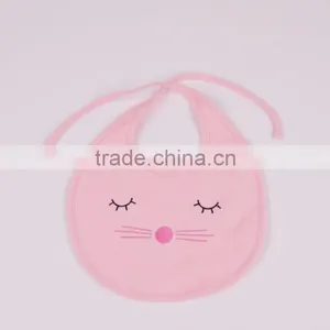 Wholesale 100% Cotton Waterproof Soft Cute Newborn Baby Bib thumbnail-1