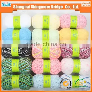 China Factory Wholesale 100 Acrylic Weaving Yarn for Hand Knitting With Low Price thumbnail-6