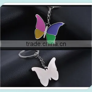 Butterfly Keychains Novelty Metal Keyrings Gift thumbnail-5