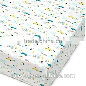 Hot Sales Child's Stretch Jersey Fitted Sheet thumbnail-1