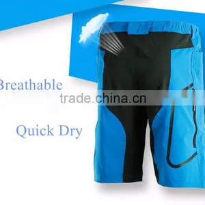 Men Summer Cycling Shorts Downhill MTB Shorts Quick Dry Outdoor Bicycle With Belt Patchwork Breathable Ridding Shorts thumbnail-6