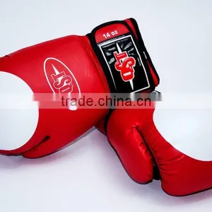 Special Muay Thai MMA Boxing Gloves White Training Sparring Gloves 8- 16 oz thumbnail-5