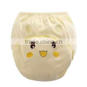 3 Layers Pikachu Style Printed Embroidered Waterproof Washable Pure Cotton Baby Diaper thumbnail-3