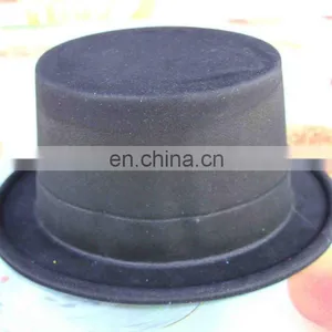 Black Flocking Top Hats thumbnail-1