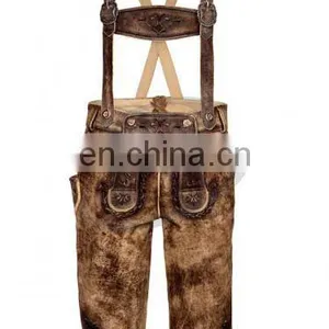 Knee Lederhosen, Trachten Lederhosen, Bavarian Clothing, Bavarian Lederhosen (German Clothing) thumbnail-1