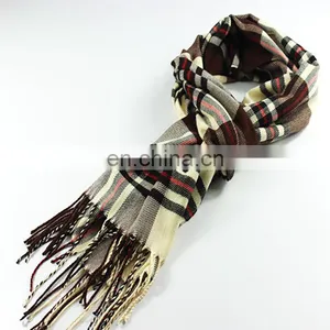 Hot Selling Imitation Cashmere New Stripe Scarf thumbnail-1