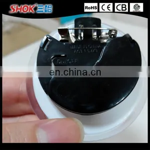 2017 Popular Christmas Decoration Outdoor Led Safety Clip on Lights Police Badge for Sale thumbnail-3