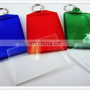 Clothing Shape With Custom Design Card Inserted Blank Acrylic Keychain thumbnail-5