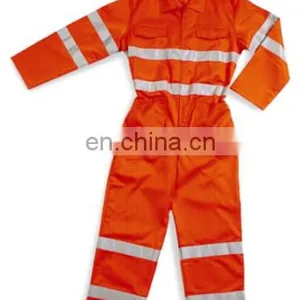 2016 New Work Clothing Reflective Stripe Coveralls Men Working Clothes Road Safety Clothing Uniform Workwear thumbnail-4