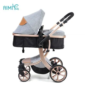 2018 Golden Foldable High Landscape Pram China Factory thumbnail-1