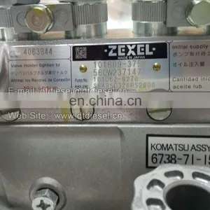 Original 101609-3750 560W237147 101062-9270 for PC220-6 thumbnail-2