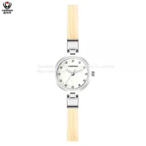 XINBOQIN Supplier LOGO Custo New Girls Fashion Elegant Quartz Trend Design Acetate Watch thumbnail-1