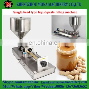Excellent Quality Pneumatic Piston Pump Tomato Sauce Bottle Filling Machine thumbnail-3