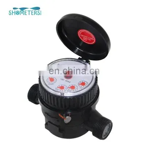 Screw Thread Public Type Single Jet LXDG Water Flow Meter With Lock Valve thumbnail-4