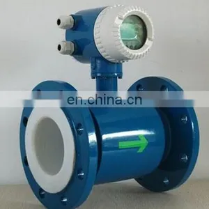 High Accurate PTFE Liner Flowmeter With RS 232 Output thumbnail-1