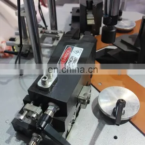 Press Blade Adjustable Single Head Aluminium Window Making Corner Crimping Machine thumbnail-2