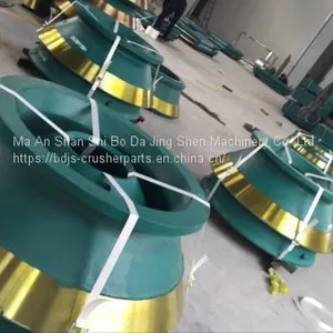 High Manganese Steel Nordberg Cone Crusher Wear Parts Bowl Liner for Metso thumbnail-2