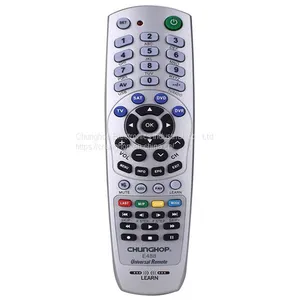 E488 Functional Universal Remote Control Unique Design With Learning for TV SAT DVD DVR thumbnail-1
