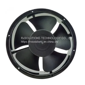 220x220x60mm 22060 Ball Bearing 220V 380V Brushless AC Motor Axial Cooling Fan With Cable thumbnail-5