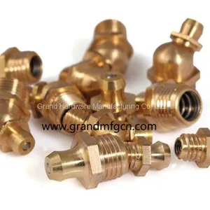 M8X1.5 M10X1.5 M12X1.5 M16X1.5 Brass Grease Nipple thumbnail-3