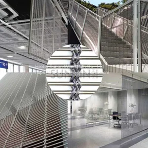 Cable Rod Architectural Wire Mesh Decorative Metal Facade Supplier thumbnail-2