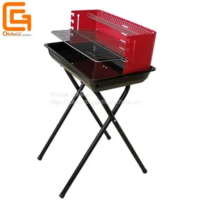Hot Selling Outdoor Portable Charcoal Grill Barbecue Foldable Bbq Grills thumbnail-1