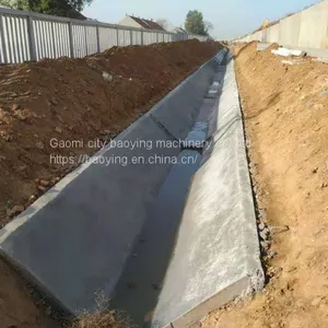 Baoying Irrigation Canal Slipform Machine/large River Canal Forming Machine/side Ditch Lining Machine thumbnail-3