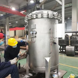 Waste Water Used Water Filter Housing With Stainess Steel Material in Paper Making Plant thumbnail-4