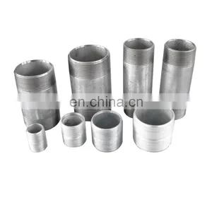 Hot Dip Galvanized Electrical Galvanized Steel Pipe Nipples List thumbnail-4